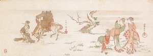 Katsushika Hokusai - Gathering Herbs