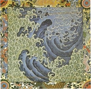 Katsushika Hokusai - Masculine Waves (Onami)