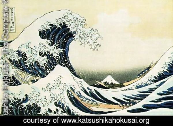 Katsushika Hokusai - The Great Wave Off Kanagawa 1823