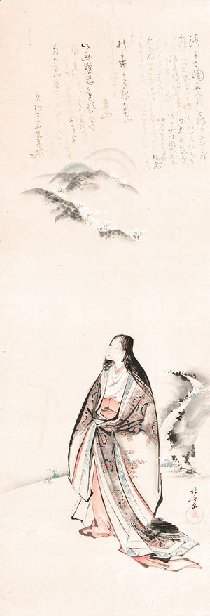 Katsushika Hokusai - Ono no Komachi