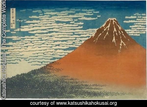 'Gaifu Kaisei' (Fine Wind, Clear Weather), Also Known As 'Aka Fuji' (Red Fuji)