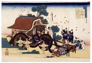 Katsushika Hokusai - The Bullock Cart
