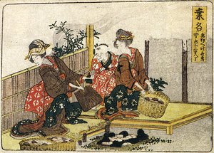 Katsushika Hokusai - Kuwana 4