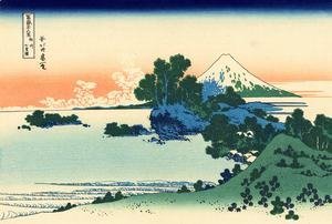 Katsushika Hokusai - Shichiri beach in Sagami province