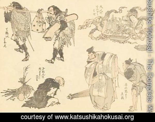 Katsushika Hokusai - Unknown 1107
