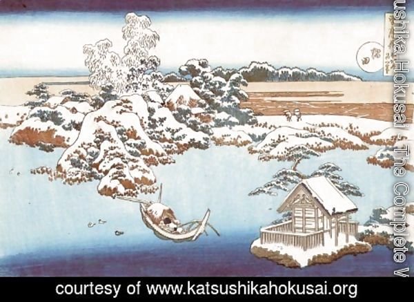 Katsushika Hokusai - Sumida River (Sumida)
